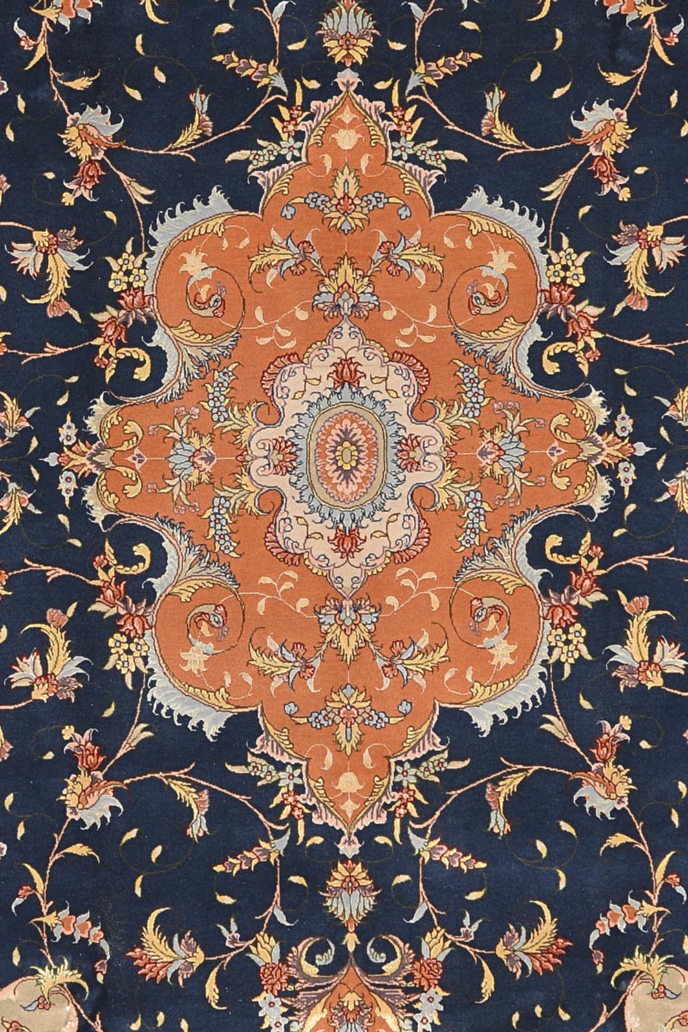 Persian Tabriz 6'-8" X 9'-9"