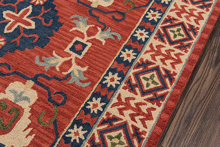 Tan Red Rugs TAN-3 RED | Momeni Area Rugs