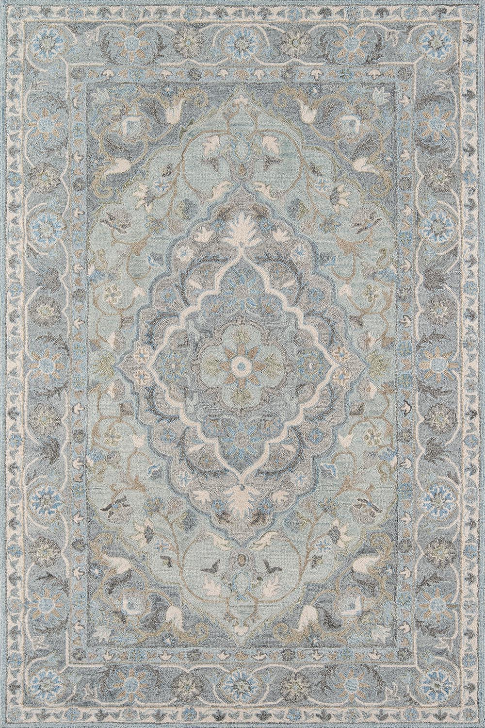 TAN-33 BLUE | Momeni Area Rugs